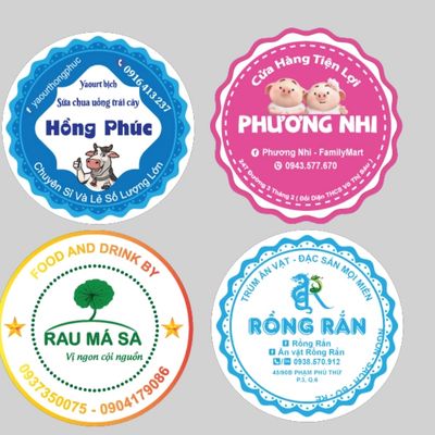 Tem Nhãn Sản Phẩm Cao Cấp